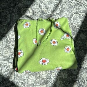 Nike French Terry Daisy Print Hoodie